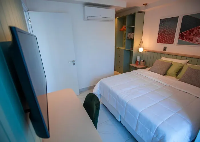 Apartamento Com Jacuzzi Na Beira Mar De Joao Pessoa No Branco Haus